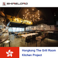 Hongkong l&#39;équipement de projet de cuisine de pièce de gril par Shinelong